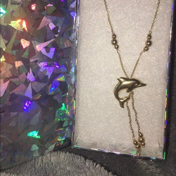 Jewelry - 14K Gold Dolphin Necklace Jewelry - 14K Gold Dolphin Necklace
